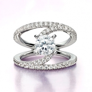 Gabriel & Co. High Fashion Diamond Ring